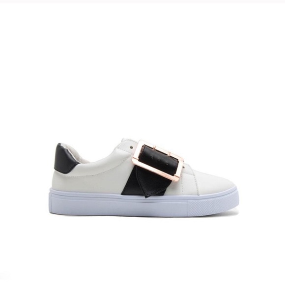 2 Tone Buckle Sneakers - Picture 7 of 7